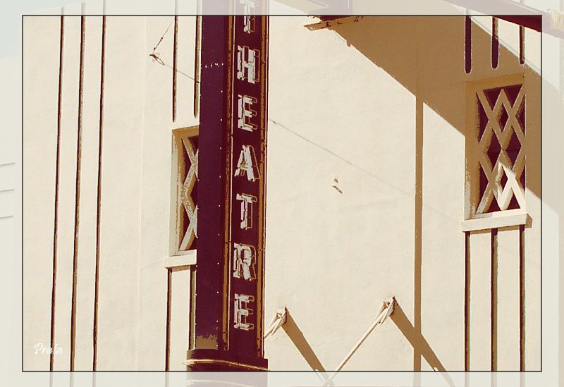theater sign