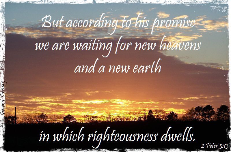 new heavens rigteousness dwells verse