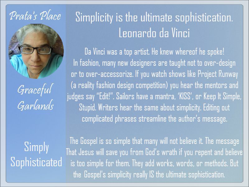 Prata Place Graceful Garlands 49 simply sophisticated