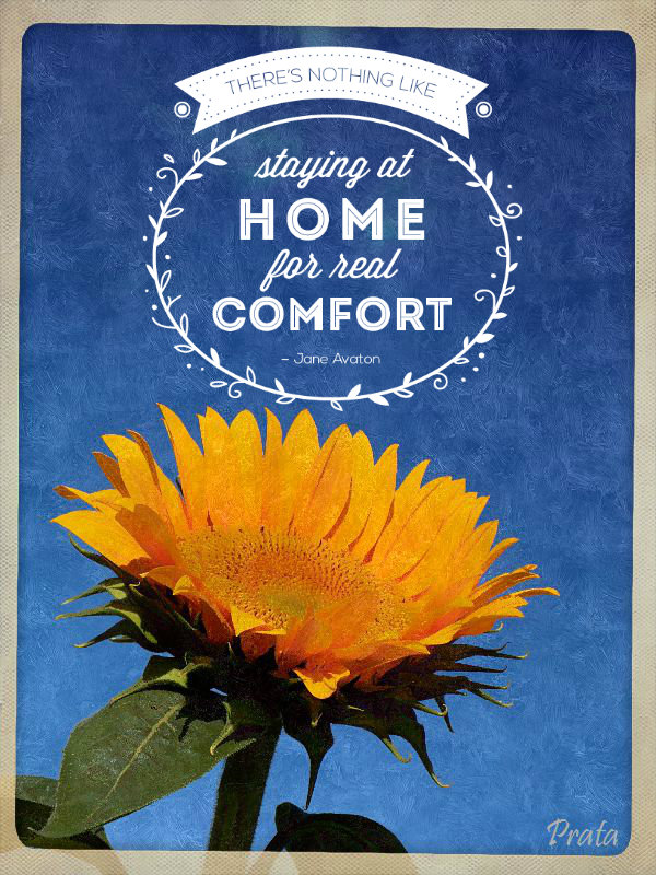 quote sunflower home comfort