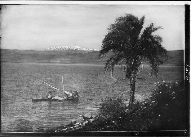 Galilean fishermen boat nets