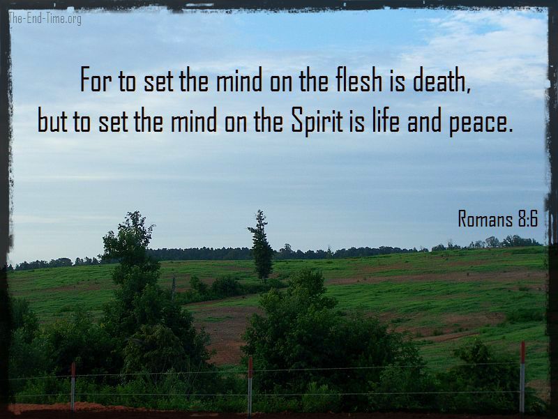 set the mind verse