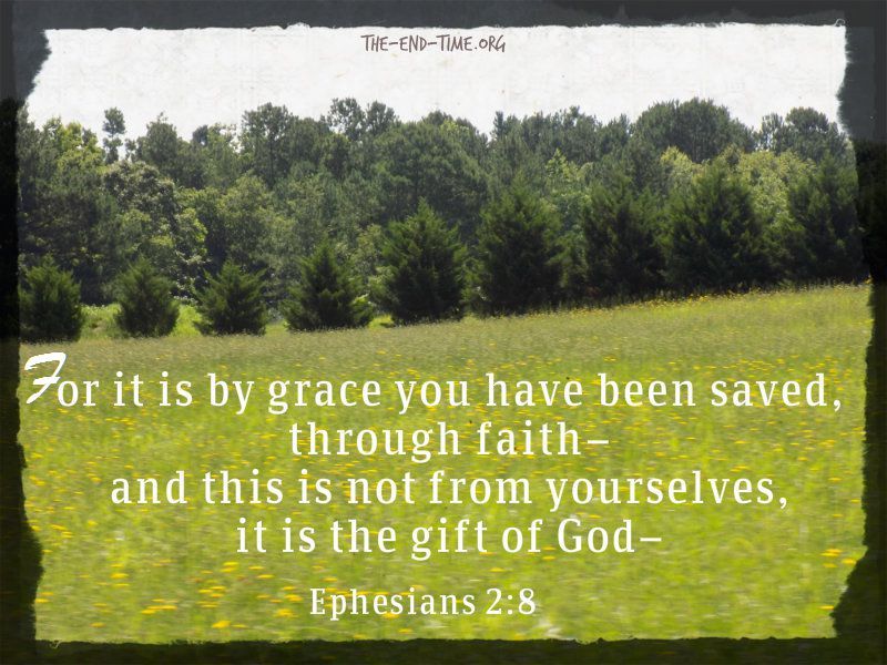 by faith you have been saved verse1