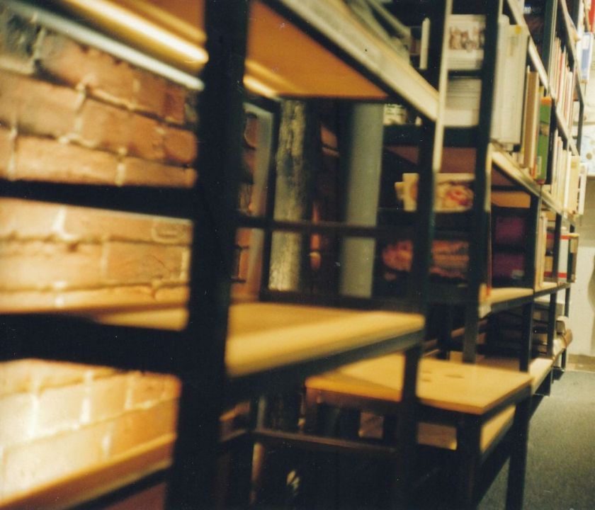 bookshelves
