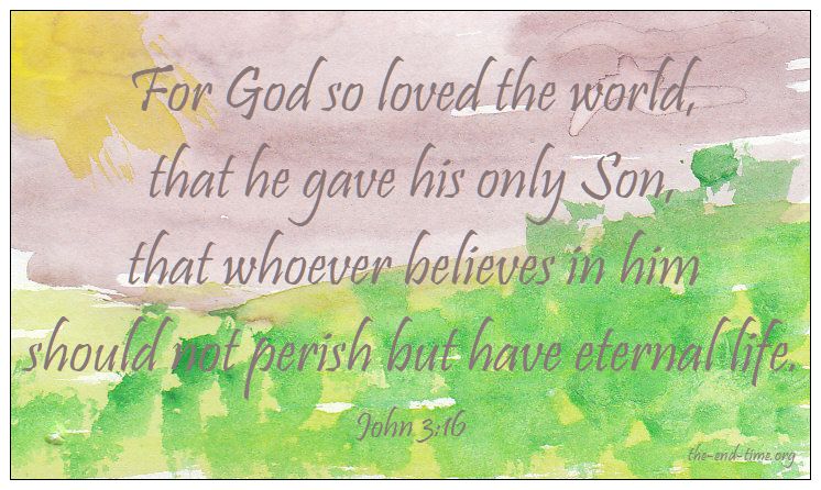 painting john 316 verse