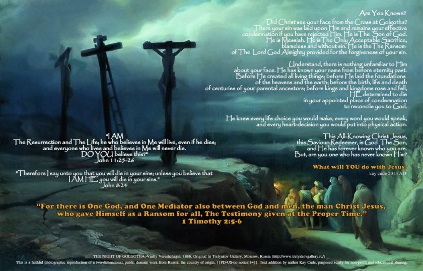 The Night of Golgotha, 1869, Vasily Vereshchagin